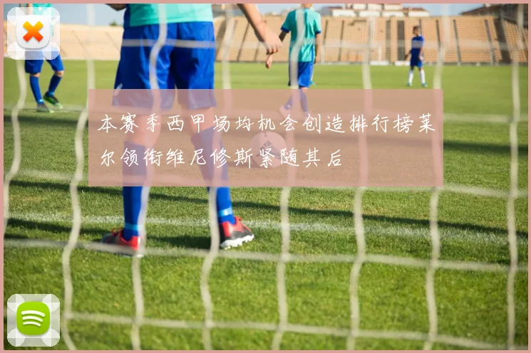 本赛季西甲场均机会创造排行榜莱尔领衔维尼修斯紧随其后